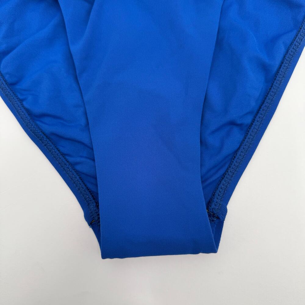 Robin Piccone Olivia Bikini Bottoms Size Large NEW Hipster Knot Blue Swim NWOT - Picture 11 of 11